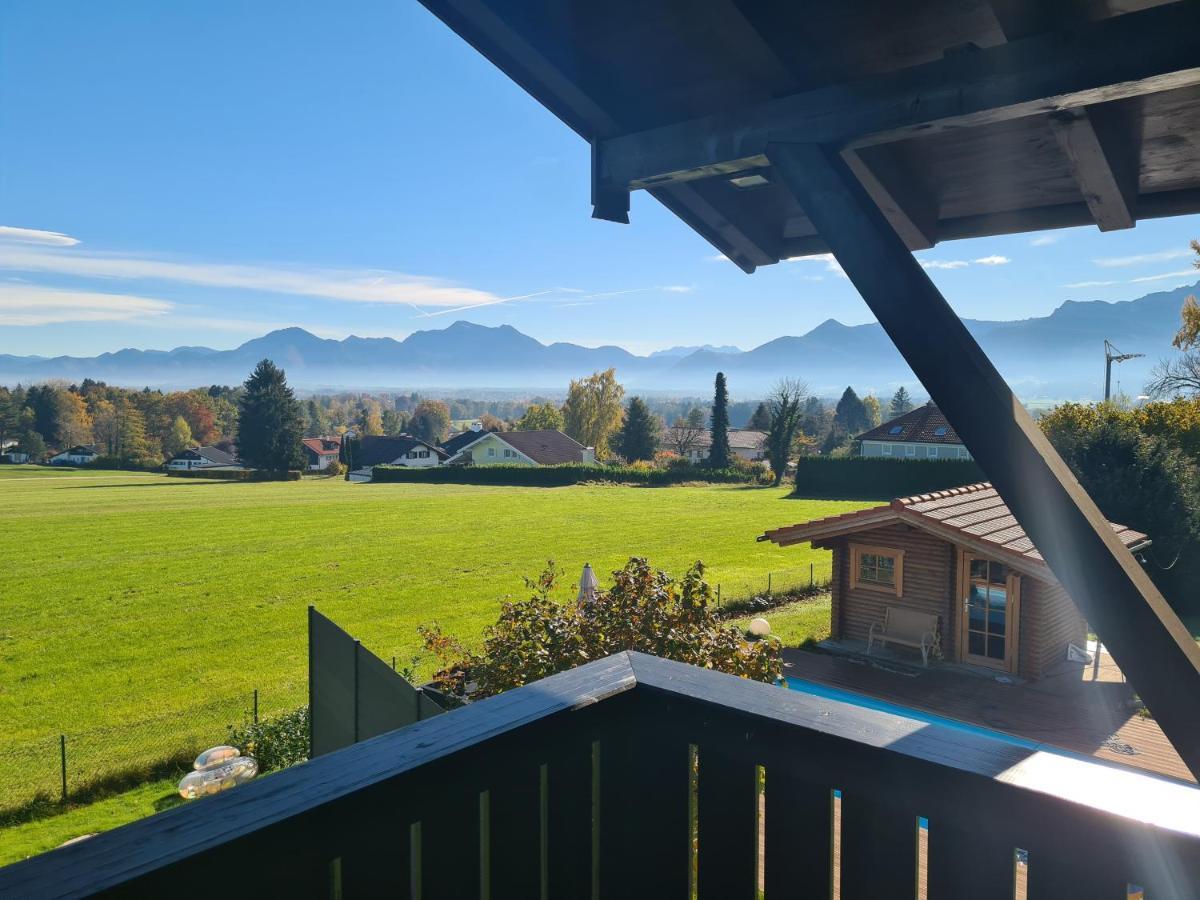 Schoenes Ferienhaus Am Herrenberg Prien am Chiemsee Bagian luar foto