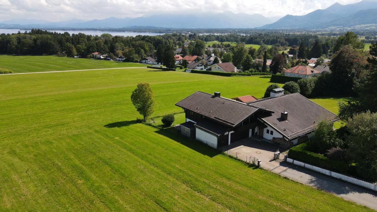 Schoenes Ferienhaus Am Herrenberg Prien am Chiemsee Bagian luar foto